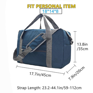 Bolsa de viaje plegable <span class=keywords><strong>personal</strong></span> de gran capacidad de 30l <span class=keywords><strong>para</strong></span> aviones - Product Image 3
