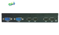 Nueva Mini PC Industrial Compacta con Procesadores Intel Haswell/Broadwell I3/I5/I7, CPU de 8GB DDR3, SSD, VGA/Pantalla 4K, Compatible con Win7/10/Linux