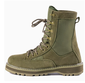 Bottes tactiques DFH01 Tan Khaki pour hommes, de haute qualité, style Martin, pour le désert, la marche, la sécurité, l'entraînement et les uniformes de cérémonie. - Product Image 3