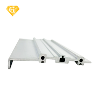Profils en aluminium extrudé multi-creux anodisés sur mesure en gros pour les projets de fabrication d'ingénierie