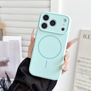 Funda magnética de silicona líquida para iPhone 17 Pro Max, a prueba de golpes, respuesta rápida, para iPhone 18 Pro Max - Product Image 2