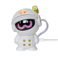 Projecteur de lumière nocturne moderne Mini LED Nébuleuse pour Astronautes, Galaxies, Robots, avec télécommande