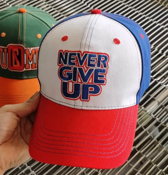 Nuovo Stile di Alta Qualità blocco di Colore Logo Ricamato berretto da Baseball, berretto guantoni da boxe