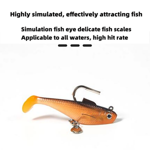 Jumping Fishing Lures Lead Bottom Anti-hanging Mandarin <strong>Fish</strong> Bass <strong>Catfish</strong> Black Sea <strong>Fish</strong> Lure <strong>Bait</strong> Soft <strong>Bait</strong> - Product Image 2