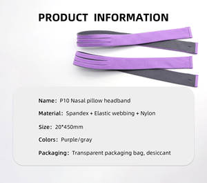 Couvre-chef Offres Spéciales P10, sangle de couvre-chef élastique réglable P10 compatible avec le <span class=keywords><strong>masque</strong></span> CPAP d'oreiller nasal <span class=keywords><strong>Airfit</strong></span> P10 - Product Image 4