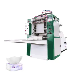 Semi Automatic V Folding Paper Tissue Paper Making Machine Production Line with Embossing