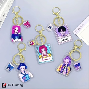 Porte-clés Kpop SEN YE Hunter, porte-clés pour sac à dos d'étudiant, sacs à main, cadeau pour amis, porte-clés en acrylique double face - Product Image 4