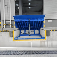 Niveleur de quai hydraulique à trois points, rampe de chargement fixe pour entrepôt, chargement de camions et conteneurs