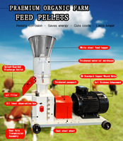 Nouvelle machine à granulés Muhang triphasée 380V haute sécurité pour l'alimentation animale domestique et avicole