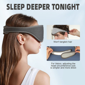 Máscara ajustable para dormir con contorno 3D Máscara opaca para hombres y mujeres Dormir mejor con producto de cuidado personal - Product Image 5