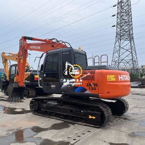 Excavatrice Hitachi zx120 d'occasion, 12 tonnes, taille moyenne, certification CE EPA, capacité de godet de 0,52 m³, zx110m zx130h zx200 - Product Image 2