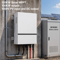 Contrôleur de charge solaire MPPT 120KW, étanche IP65
