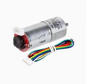 25GA-370 12V 200RPM DC 감속기 기어 모터 (인코더 포함) - Product Image 1