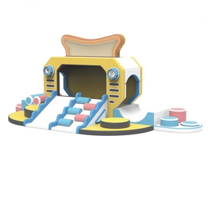 Estructura vertical de escalada <span class=keywords><strong>arco</strong></span>íris, escultura compleja de juego suave para niños pequeños, personalizada, comercial, color macaron, de Mobile-soft-play - Product Image 4