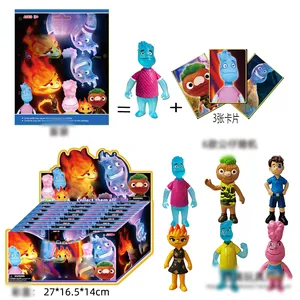 Crazy-Element City figure Element World Doll Blind Bag Display Box 24 pieces/set 1.4kg, containing cards