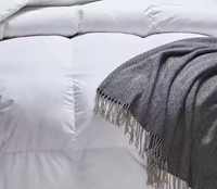 Couette en duvet d'oie sur mesure Remplissage en duvet de plumes Lavable en machine Quatre saisons Couette pour la maison Literie d'hôtel