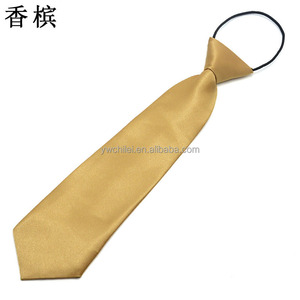 Corbata de satén de poliéster para niños pequeños - Product Image 4
