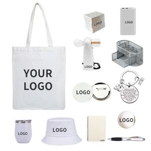 2026 Custom Logo Gift Item Printed Tote Bag Corporate Stationary School Umbrella Gift Set for Promotional - Product Image 1