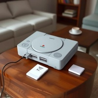 Carte mémoire hyt PS1 PSX Game Saver - Plastique blanc 100% testée