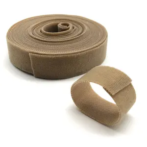 Hot Sale 25MM Velcroes Thin Heavy Duty Back To Back Self Adhesive Double Side 100% Nylon Hook And Loop Band Tape