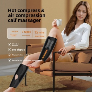 Masajeador de Piernas con Ondas de Aire, Control de Tiempo para Alivio de Músculos de Pantorrilla, Desbloqueo de Meridianos, Tratamiento de Várices, Bolsa de Aire Eléctrica - Product Image 2