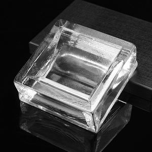 Briques de <span class=keywords><strong>verre</strong></span> ondulées à fusion à chaud carrées ADL 150*150*50MM, blocs de <span class=keywords><strong>verre</strong></span> transparents pour <span class=keywords><strong>la</strong></span> construction et <span class=keywords><strong>la</strong></span> décoration intérieure - Product Image 4