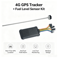 Traceur GPS Bluetooth 4G pour la gestion de flotte de véhicules BLE001 Suivi en temps réel avec historique des itinéraires et statistiques de kilométrage