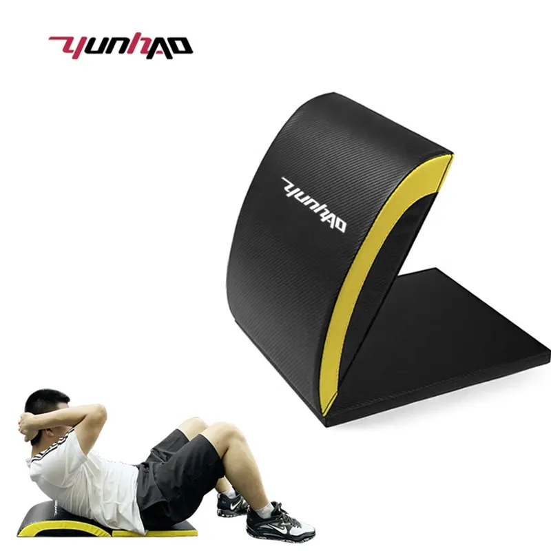 Coussin de siège en PU avec Logo personnalisé, tapis AB pour les exercices abdominaux et abdominaux complets, vente en gros