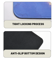 Grand tapis de souris de jeu mignon, tapis de bureau pour clavier de dessin animé, grand tapis de souris pour gamer, tapis de souris pour ordinateur, surface de tapis de bureau