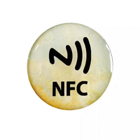 Carte de visite personnalisée avec logo, code QR, époxy, RFID, NFC, carte de membre d'hôtel, porte-clés, 13,56 MHz, étanche, programmable, en bois massif