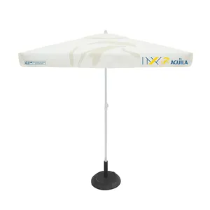 Individueller Möbel Terrassen-Regenschirm Garten Freitragende Regenschirm Outdoor-Sonnenstrahlen großer römischer Regenschirm