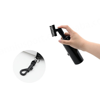 Brosse de nettoyage de Golf noire Anti-fuite outil de nettoyage de Club de Golf pressant la bouteille brosse à eau pulvérisation brosse à eau de Golf avec Clip