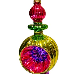 Professionele leverancier glazen kalebas glazen klassieke geassorteerde kleuren kerst hangende ornament feestdecoratie cadeau - Product Image 5