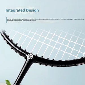 Juego de Raquetas de Bádminton Profesionales de Carbono de Alta Calidad con Encordado a Máquina, Empuñadura de PU <span class=keywords><strong>Victor</strong></span> para Aficionados, Nivel Intermedio y Avanzado - Product Image 2