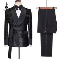 Blazer Formal Híbrido Británico-Coreano YZ, Elegante y Moderno, para Actividades Empresariales, Bodas, Ceremonias y Banquetes