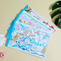 Malbuch für Erwachsene Runde Färbung Kinder Skizzenbuch Malerei Notizbuch Zeichen buch Druck für Kinder und Erwachsene 175*253mm Papier