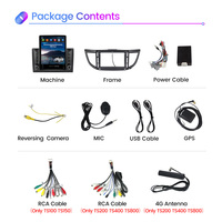 Lecteur stéréo de voiture MEKEDE Android 11 IPS + 2.5D + DSP pour Honda CRV 2012-2016 8 + 128GB stéréo android split screen autoradio