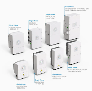 Trackers Deye SUN-16K-SG01LP1-EU 16kw haute efficacité 3 Mpp Onduleurs solaires hybrides monophasés à énergie renouvelable - Product Image 3