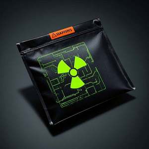 Custom ESD Shielding Conductive Mylar Bags Zipper Seal for Electronics <b>Computer</b> Moisture Proof Reusable Storage PCB Earphone - Product Image 1