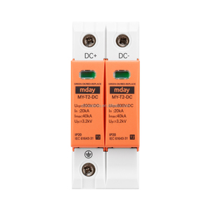 डीसी 40KA 1000V बिजली वृद्धि सुरक्षात्मक उपकरण बिजली वृद्धि संरक्षण सौर प्रणाली एसपीडी - Product Image 2