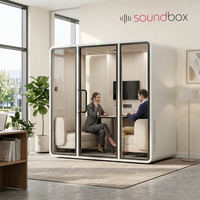 Cabines Acoustiques Écologiques : Cabines Téléphoniques de Bureau Durables, Salles Insonorisées, Cabines de Travail Modulaires Modernes