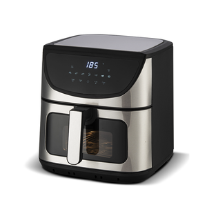 Электронное Сенсорное визуальное окно высокой четкости для дома, интеллектуальная Бездымная и легко очищаемая воздушная фритюрница из нержавеющей стали 8 л - Product Image 5