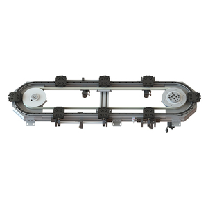 Kleines Linear system mit gebogener Schiene Hochpräzise Synchron riemen ringbahn Produktions linie Automatische Förder ausrüstung - Product Image 6