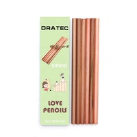 Crayon Fournisseur Logo Imprimé Noir Led Hb Crayon Crayon Graphite En Bois Avec Boîte De Papier Emballé Pour L'école