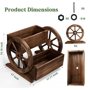 Support à fleurs pliable <span class=keywords><strong>en</strong></span> <span class=keywords><strong>bois</strong></span> moderne personnalisé, pour jardin intérieur, patio, balcon, <span class=keywords><strong>jardinière</strong></span> <span class=keywords><strong>avec</strong></span> <span class=keywords><strong>roulettes</strong></span>, décoration de la maison, <span class=keywords><strong>jardinière</strong></span> pour légumes - Product Image 6