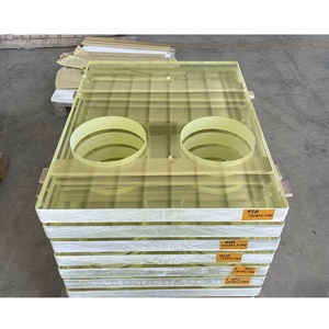 Çin kurşun cam tedarikçisi fabrika fiyat Zf6 Zf7 kurşun cam X Ray 100mm 110mm 120mm 130mm 140mm 150mm kurşunlu cam panel - Product Image 2