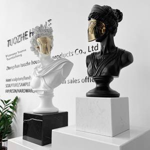 Statua Scultura di Venere in Stile Greco Antico, Modello Decorativo per <span class=keywords><strong>Soggiorno</strong></span>, Mobile TV, <span class=keywords><strong>Ingresso</strong></span>, <span class=keywords><strong>Arredamento</strong></span> Morbido - Product Image 1