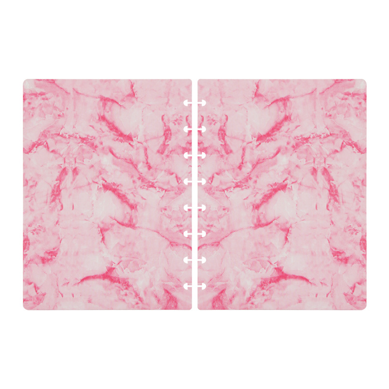 A5 PU чехол-планировщик с мраморным узором кожаный чехол с диском