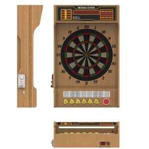 Jeu de fléchettes Bluetooth de qualité supérieure, 15,5 pouces, 4 jeux, 12 fléchettes avec 100 pointes de rechange - OEM/ODM disponible - Product Image 5