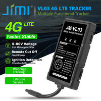 Mini traceur GPS 4G pour moto et voiture, suivi en temps réel, alerte intelligente, étanche, coupure à distance GSM, application Android, batterie 10000 mAh